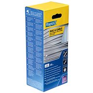 RAPID Adhesive sticks O12 x 190 mm, PVC and cables, 48pcs, box - Glue Gun Refill