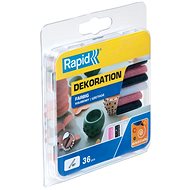 RAPID Melting sticks white, pink, black, 7 mm, 36 pcs - Glue Gun Refill