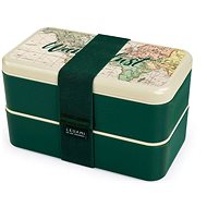 Legami double tier lunch box, travel - Lunch Box