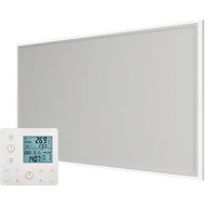 InfraTherm Ceiling infrared panel Ceiling LED 370 W 65 × 63 cm, LED light, remote control - Infrared Heater Panel