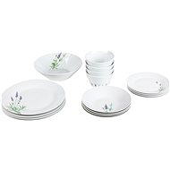 By Inpire Lavender Dining Set, 17pcs - Dish Set