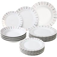 by inspire Dining Set Feather 18pcs - Dish Set
