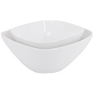 by inspire Set of 2 bowls Quadro, white - Bowl Set