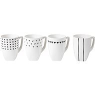 by inspire Grafiko 280ml Mugs Set 4 Pcs - Mug