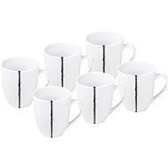 by inspire BRUSH Set of tea Mugs 6pcs 350ml - Mug