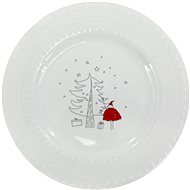 by inspire Shallow plate Embos line xmas, 27cm - Plate