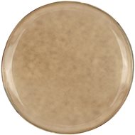 Clay Ceramic dessert plate Corn, 21cm, beige - Plate