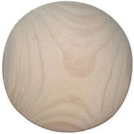 by inspire Wooden decoration Ball, diameter 25 cm - Decoration