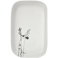 Clay Bowl large Square Field, 22×14×4 cm, cream - Small Bowl