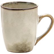 Clay Ceramic mug Triangle 300ml, grey-beige - Mug