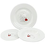 by inspire Embos line Xmas dining set, 3pcs - Set of Plates