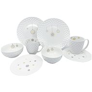 by inspire Dining set Cross Christmas, 8 pieces - Dish Set