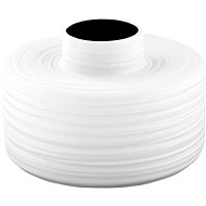 by inspire Vase Scratch 20x13cm, White/Black - Vase