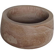 by inspire Wooden bowl Flat, diameter 25 cm - Decorative Bowl