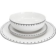 by inspire Fine Stech dining set, 3 pcs - Dish Set
