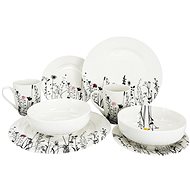 by inspire Garden Color dining set, 8 pieces - Dish Set
