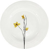 by inspire Croft Spring 27,5 cm, yellow / black - Plate