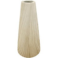 by inspire Ceramic vase Cora, 11,5 × 11,5 × 26 cm, wood finish - Vase