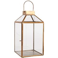 TEXTILOMANIA Glass outdoor lantern Norr brass - Lantern
