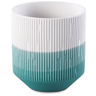 TEXTILOMANIE Turquoise ceramic bathroom organizer Fino - Organiser