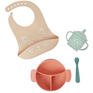 Babymoov Silicone dining set LEARN´ISY KIT Fox - Children's Dining Set