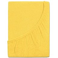 B. E. S. PETROVICE PERFECT terry sheet 90 × 200 cm, yellow - Bedsheet