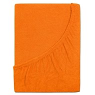 B. E. S. PETROVICE PERFECT terry sheet 90 × 200 cm, deep orange - Bedsheet
