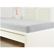 B. E. S. PETROVICE PERFECT terry sheet 90 × 200 cm, grey - Bedsheet