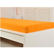 B. E. S. PETROVICE PERFECT terry sheet 180 × 200 cm, deep orange - Bedsheet