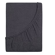 B. E. S. PETROVICE PERFECT terry sheet 180 × 200 cm, anthracite - Bedsheet