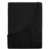 B. E. S. PETROVICE PERFECT terry sheet 180 × 200 cm, black - Bedsheet