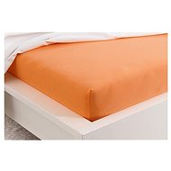 B. E. S. PETROVICE Jersey combed cotton sheet MAKO 120 × 200 cm, salmon - Bedsheet