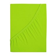 B. E. S. PETROVICE Jersey combed cotton sheet MAKO 120 × 200 cm, light green - Bedsheet
