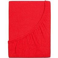 B. E. S. PETROVICE PERFECT terry sheet 160 × 200 cm, red - Bedsheet