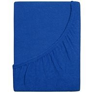 B.E.S. – Petrovice, s.r.o. Prestieradlo Froté PERFECT – Kráľovská modrá 140-160 × 200 - Plachta na posteľ