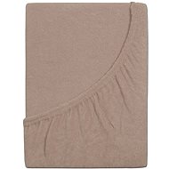 B. E. S. PETROVICE PERFECT terry sheet 200 × 200 cm, brown walnut - Bedsheet