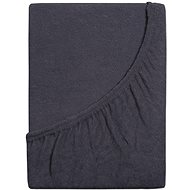 B. E. S. PETROVICE PERFECT terry sheet 160 × 200 cm, anthracite - Bedsheet