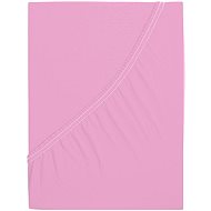 B. E. S. PETROVICE Jersey mat with elastane LYCRA 200 × 200 cm, pink - Bedsheet