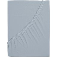 B.E.S. PETROVICE Protěradlo Jersey s elastanem LYCRA 200 × 220 cm, šedé - Bedsheet