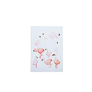 BE NICE ECO Flamingos - A5, lined, 12 mm, No. 523 - Exercise Book