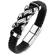 Leather bracelet 21cm - A10235 - Bracelet