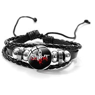 Leather bracelet Slipknot - 6 - Bracelet