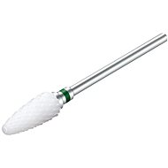 PROMED Ceramic cutter 198602 large cone, green, rough - Nail Drill