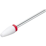 PROMED Ceramic cutter 198603 cone, fine, red - Nail Drill