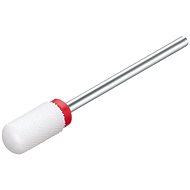 PROMED Ceramic cutter 198605 long cone, fine, red - Nail Drill