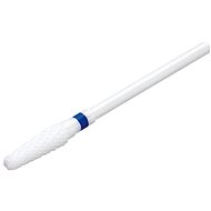PROMED Ceramic cutter 198608 narrow cone, medium grit, blue - Nail Drill