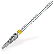 PROMED Carbide cutter 198421 cone, fine, yellow - Nail Drill