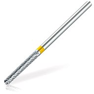 PROMED Carbide cutter 198434 long, fine, yellow - Nail Drill