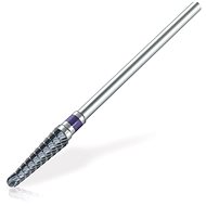 PROMED Carbide cutter 198425 narrow cone, fine, purple - Nail Drill