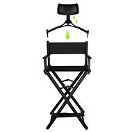 Beautylushhh 9957 Aluminium folding cosmetic chair, black - Salon Chair